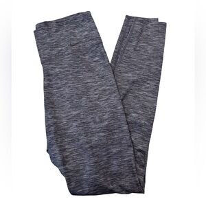 Nike Dark Heather Gray Marled Leggings Small